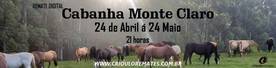 Banner Cabanha Monte Claro 24 de Abril à 24 de Maio